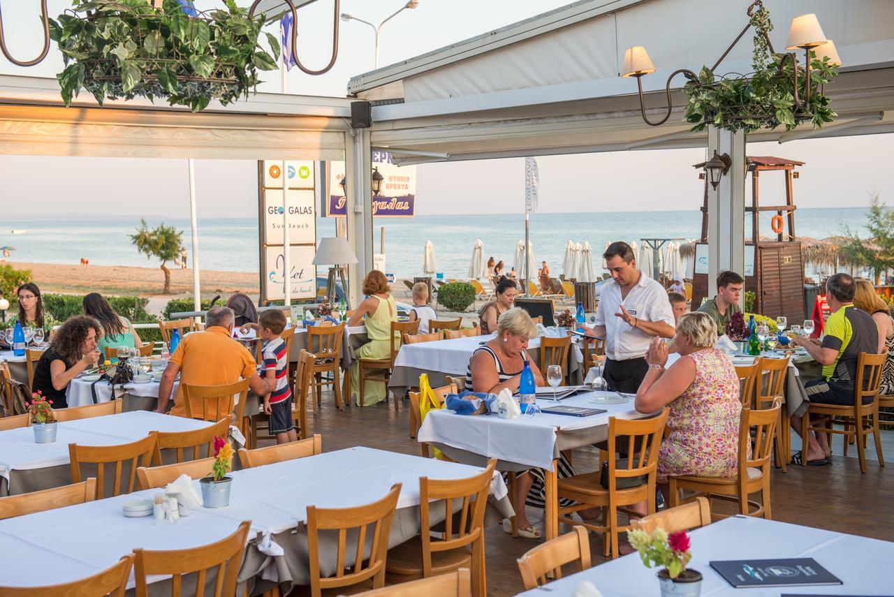 Nea Kallikrateia Georgalas Sun Beach Rooms מראה חיצוני תמונה