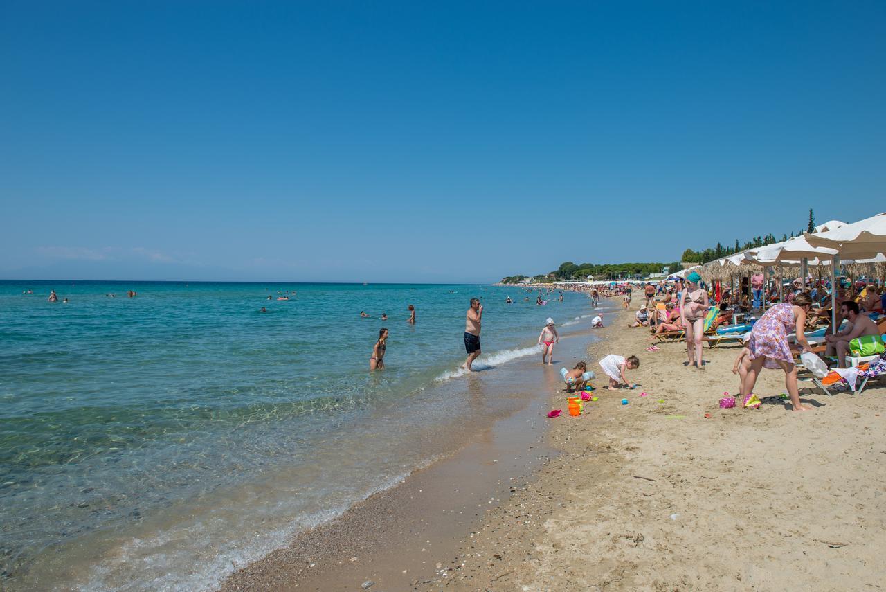 Nea Kallikrateia Georgalas Sun Beach Rooms מראה חיצוני תמונה