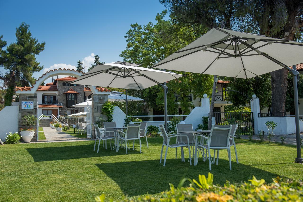 Nea Kallikrateia Georgalas Sun Beach Rooms מראה חיצוני תמונה