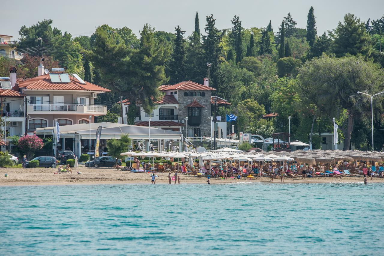 Nea Kallikrateia Georgalas Sun Beach Rooms מראה חיצוני תמונה